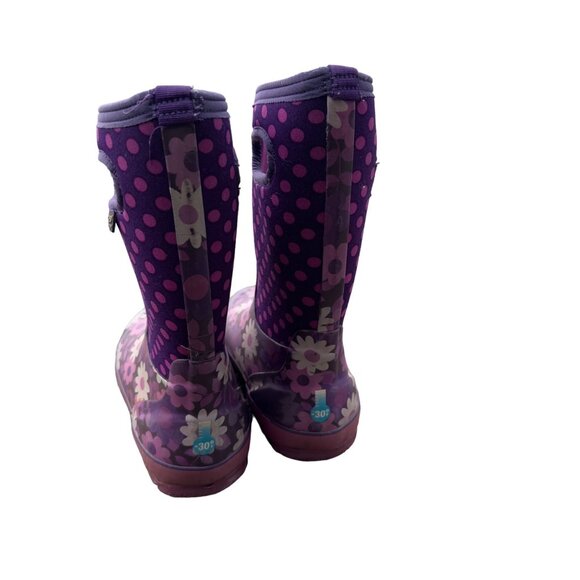 Bogs Youth Flower Dots Waterproof Boots  youth size 3 - Picture 7 of 7